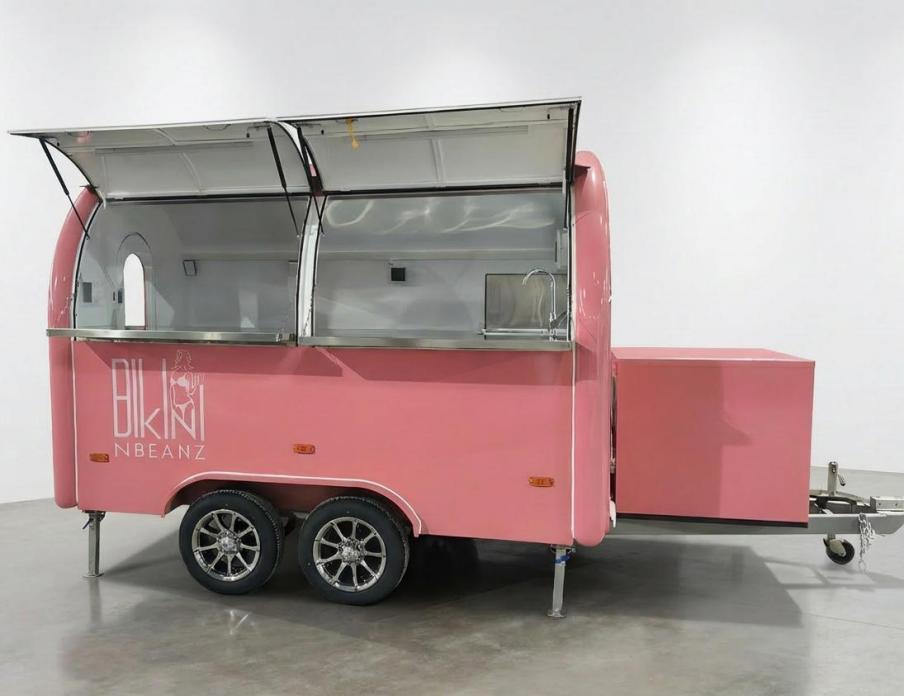 A-6 Twin-Axle Mailbox food trailer