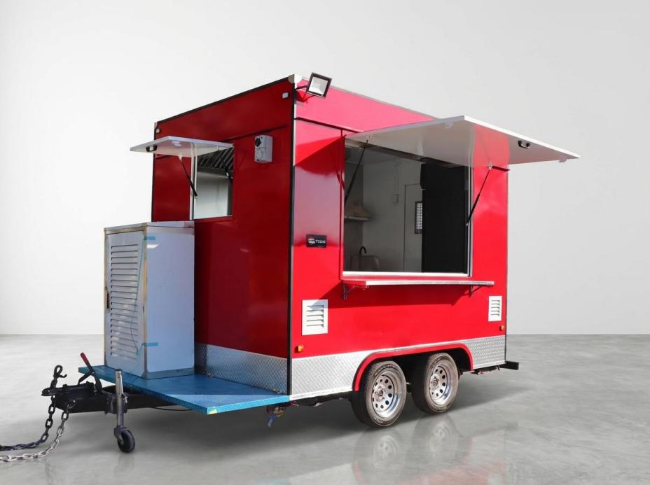B-1 Compact Square food trailer